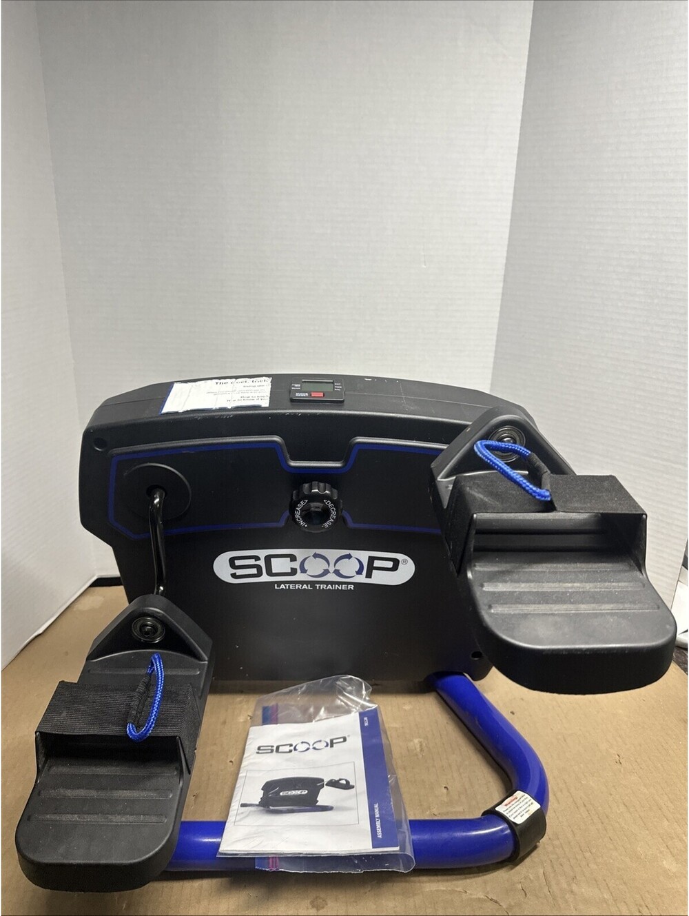 SCOOP Fit Under Desk Lateral Motion Trainer Exerciser Fitness Machine Pedal Bike